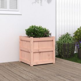 Garden Planter 19.7"x19.7"x19.7" Solid Wood Douglas