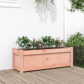 Garden Planter 35.4"x12.2"x12.2" Solid Wood Douglas